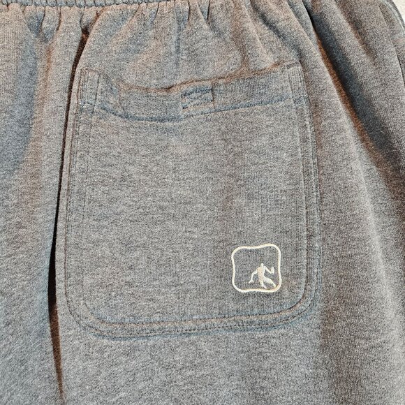 AND1 Mens L Heather Grey Cargo Sweatpants Gym Athleisure Athletic Work Out 90s - Picture 5 of 15
